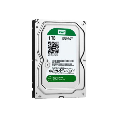 WD Green WD10EZRX - Disque dur - 1 To - interne - 3.5" - SATA 6Gb/s - mémoire tampon : 64 Mo