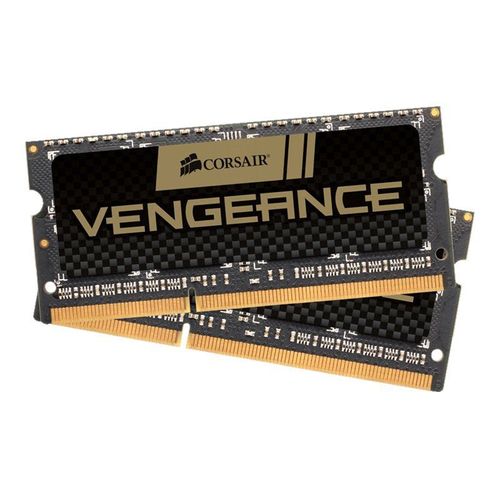 CORSAIR Vengeance - DDR3 - kit - 8 Go: 2 x 4 Go - SO DIMM 204 broches - 1600 MHz / PC3-12800 - CL9 - 1.5 V - mémoire sans tampon - non ECC