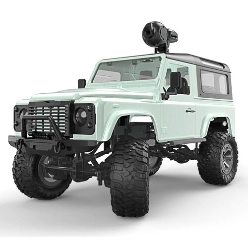 2.4g 4wd Off-Road Snowfield Wifi Control Metal Frame Rc Car,Vert Clair