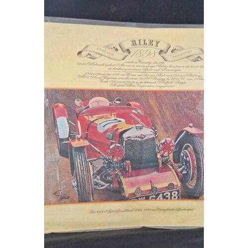 Gravure Vintage/Riley1898 England Coventry