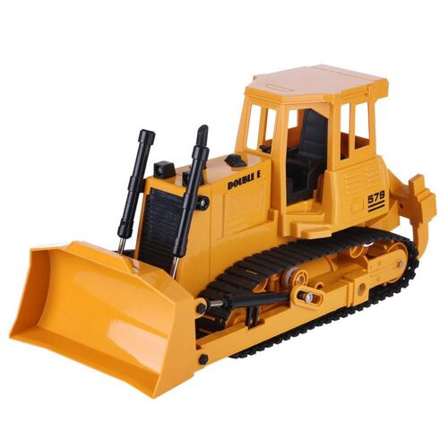 2.4g 9ch Rc Chargeur Tracteur Camion Bulldozer Lumière Son Ingenierie Vehicules Modèles Jouets Pour Enfants Enfants