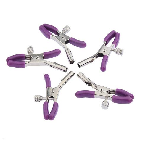 Clips De Sein Érotiques 5 Pièces, Stimulateur De Mamelon, Jeux Pour Adultes, Jouets Sexuels Pour Couples, Pince À Mamelon En Métal Et Caoutchouc, Nouveauté 2022