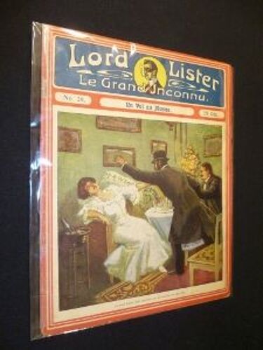 Lord Lister, Le Grand Inconnu, N° 29 : Un Vol Au Musée