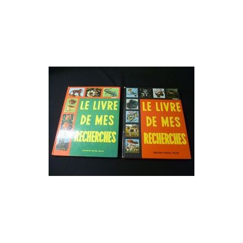 Le Livre De Mes Recherches (Tomes 1 Et 2)