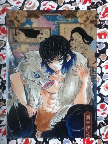 Chemise Simple / Pochette Porte-Documents A4 - 31 X 22 Cm - Kimetsu No Yaiba : Demon Slayer - Inosuke (Manga, Animé)