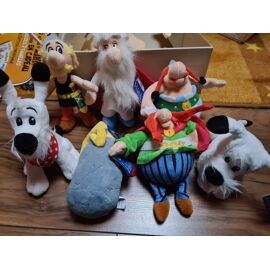 Lot Collection Complète 7 Peluches 60 Ans Astérix