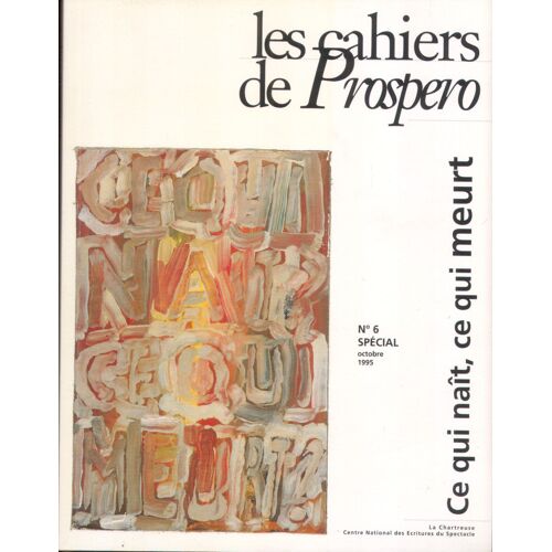 Les Cahiers De Prospero N°6 Octobre 1995