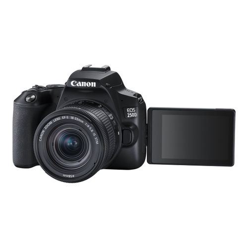 Canon EOS 250D noir avec objectif EF-S 18-55 mm IS STM