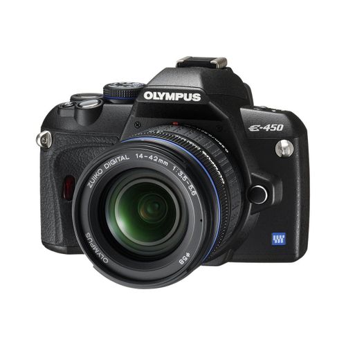 Appareil photo Reflex Appareil photo numérique - Reflex - 10.0 MP - Quatre tiers - 3x zoom optique objectifs Zuiko Digital 14-42 mm et 40-150 mm