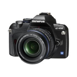 Appareil photo Reflex Appareil photo numérique - Reflex - 10.0 MP - Quatre tiers - 3x zoom optique objectifs Zuiko Digital 14-42 mm et 40-150 mm