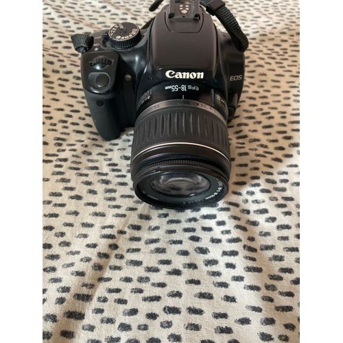 Canon EOS 400D reflex 10.1 mpix + Objectif EFS 18-55mm - Noir