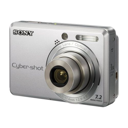 Appareil photo Compact Sony Cyber-shot DSC-S730 S730 - Appareil photo numérique - compact - 7.2 MP - 3x zoom optique