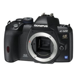 Olympus E-520 - Appareil photo numérique - Reflex - 10.0 MP - Quatre tiers - 3x zoom optique objectif Zuiko Digital 14-42 mm