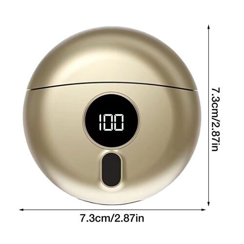 Rasoir Électrique Rechargeable Pour Hommes, Rasoir Rotatif Pour La Barbe, Étanche, À Double Usage, Sec Et Humide