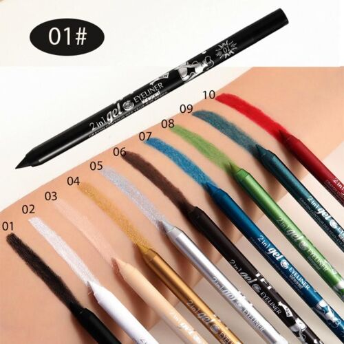 Crayon Eyeliner Longue Durée, Correcteur Durable, Imperméable, Ne Tâche Pas, Maquillage Des Yeux 