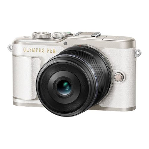 Olympus PEN E-PL9 - Appareil photo num?rique - sans miroir - 16.1 MP - Quatre tiers - 4K / 30 pi/s - 3x zoom optique objectif Pancake M.Zuiko Digital ED 14-42 mm EZ - Wi-Fi, Bluetooth - blanc