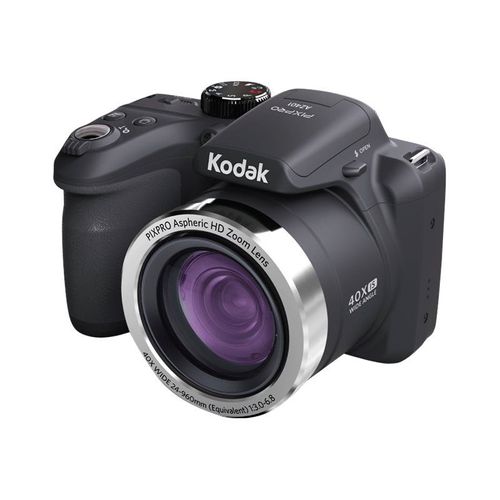 Appareil photo Compact Kodak PIXPRO Astro Zoom AZ401 Noir compact - 16.15 MP - 720 p / 30 pi/s - 40x zoom optique - noir