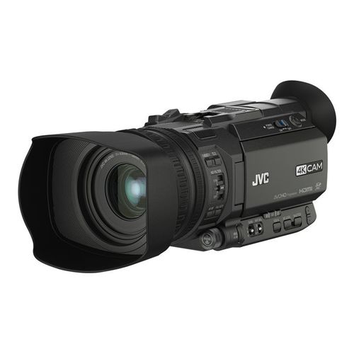JVC 4KCAM GY-HM170E - Caméscope - 4K / 30 pi/s - 12.4 MP - 12x zoom optique - Fujinon - carte Flash