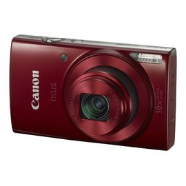 Appareil photo Compact Canon IXUS 180  compact - 20.0 MP - 720 p / 25 pi/s - 10x zoom optique - Wi-Fi, NFC - rouge