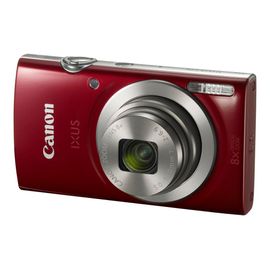 Appareil photo Compact Canon IXUS 175 Rouge compact - 20.0 MP - 720 p / 25 pi/s - 8x zoom optique - rouge