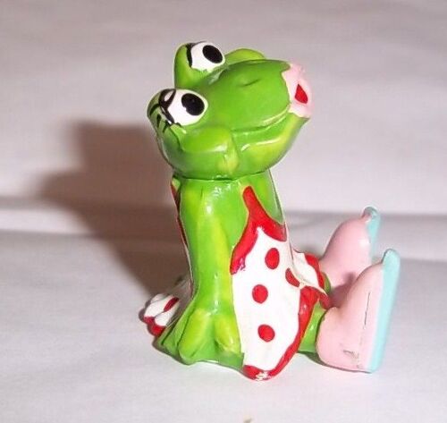 Kinder Grenouille Fille Robe À Pois Rouge