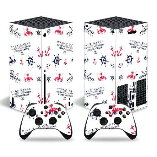 Kit De Autocollants Skin Decal Pour Ventilateurs Complets Pour Console De Jeu Xbox Series X, T1tn-Seriesx-3587