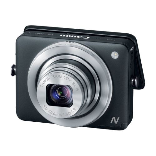 Appareil photo Compact Canon PowerShot N Noir compact - 12.1 MP - 1080p - 8x zoom optique - Wi-Fi - noir