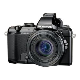 Olympus Stylus 1 - Appareil photo numérique - compact - 12.0 MP - 1080p - 10.7x zoom optique - Wireless LAN - noir