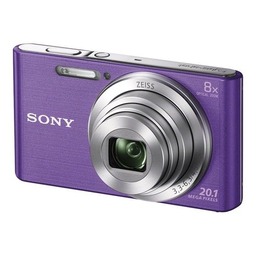 Sony Cyber-shot DSC-W830 - Appareil photo numérique - compact - 20.1 MP - 720 p - 8x zoom optique - violet