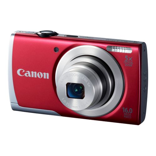 Appareil photo Compact compact - 16.0 MP - 720 p - 5x zoom optique - rouge