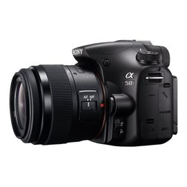 Sony a SLT-A58K - Appareil photo num?rique - Reflex - 20.1 MP - APS-C - 3x zoom optique objectif DT 18-55 mm