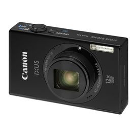 Canon IXUS 510 HS - Appareil photo numérique - compact - 10.1 MP - 1080p - 12x zoom optique - Wi-Fi - noir
