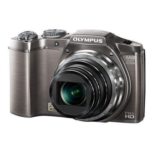Olympus SZ-31MR - Appareil photo numérique - compact - 16.0 MP - 1080p - 24x zoom optique 43 Mo - argent