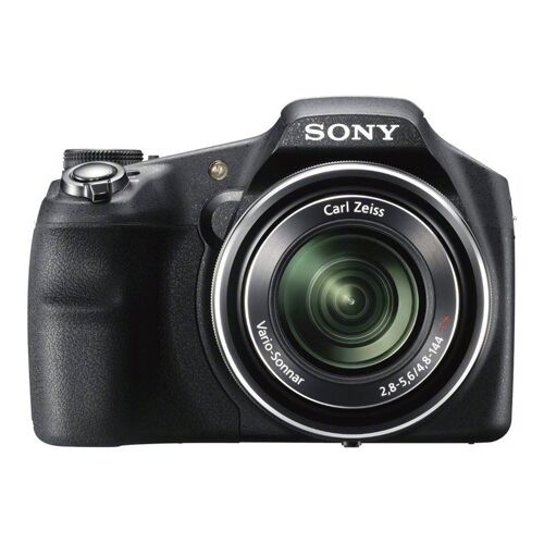 Appareil photo CompactHX200V - Appareil photo numérique - compact - 18.2 MP - 30x zoom optique - Carl Zeiss - noir