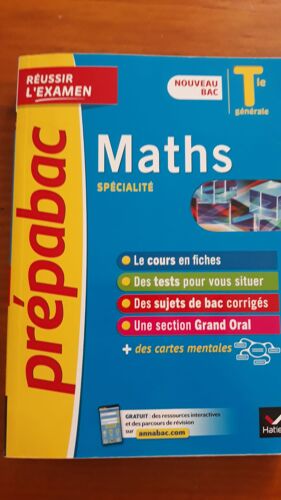 Reussir L Examen Prepabac Tle Maths Specialite