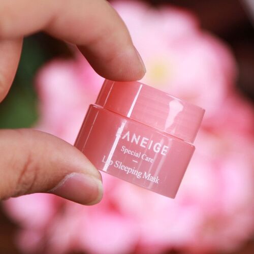 Masque De Nuit Coréen Pour Soins Des Lèvres, 3g, Hydratant, Rose, Crème Nourrissante 