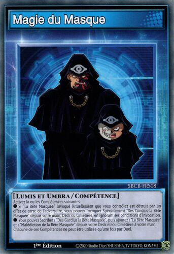 Yu-Gi-Oh! - Sbcb-Frs08 - Magie Du Masque - Commune 1ère Edition