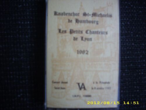 Les Petits Chanteurs De Lyon  Knabenchor St Michaelis De Hambourg