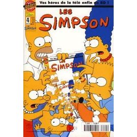 Les Simpson N° 4 : "  Vos Héros De La Télé Enfin En Bd ! "