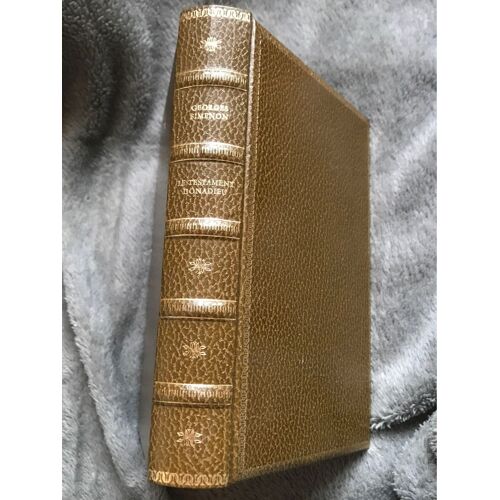 Le Testament Donadieu Georges Simenon 