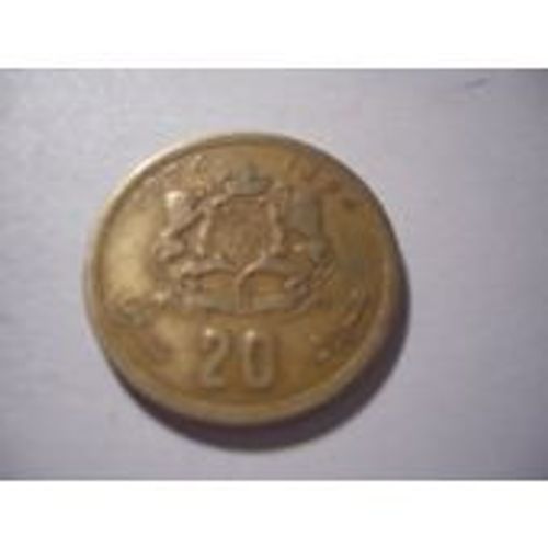 20 Santimat Maroc 1974 (1394)