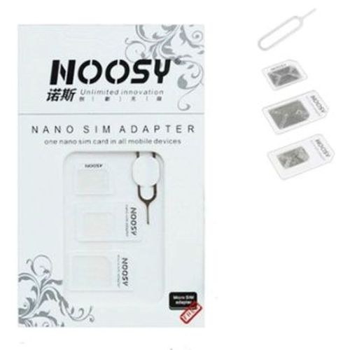 Universel 4 En 1 Set Micro Sim Carte À Carte Sim Standard Adaptateur Convertisseur De Carte Sim Pour Iphone 6 Et Supérieurs Pour Samsung Android Et Autres Smartphones.