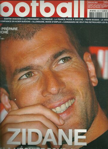 France Football  N° 3035 : Zidane On A L Equipe Pour Gagner Monaco Psg