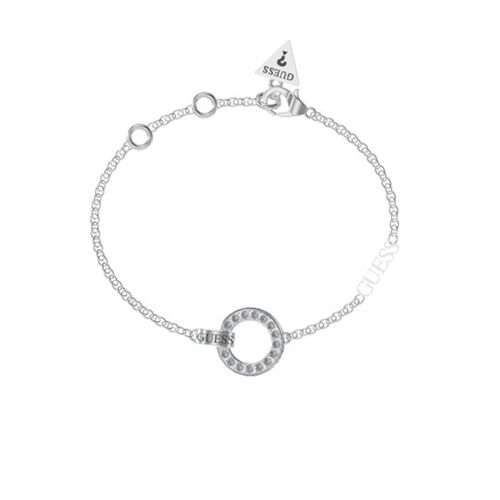 Bracelet Guess "Circle Lights" Acier Rhodié - Jubb03162jwrhs