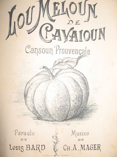 Charles-Amédée Mager, Lou Meloun De Cavaioun
