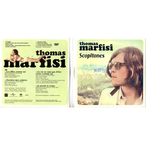 Thomas Marfisi " Scopitones " Cd Et Dvd Collector