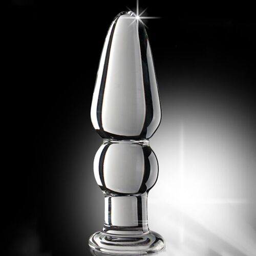Boules De Verre Pour Femmes, Jouets Sexuels Anaux Pour Femmes Lesbiennes, Point G, Perles De 11cm, Cristal Gay, Stimulation De La Prostate Anale, Plug Anal