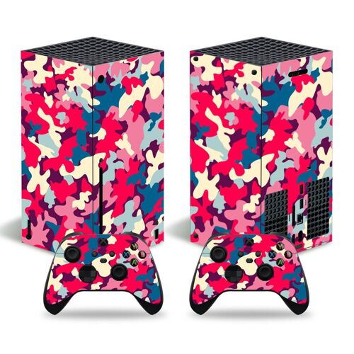 Kit De Autocollants Skin Decal Pour Ventilateurs Complets Pour Console De Jeu Xbox Series X, T1tn-Seriesx-3580