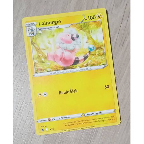 Carte Pokémon 2022 Lainergie