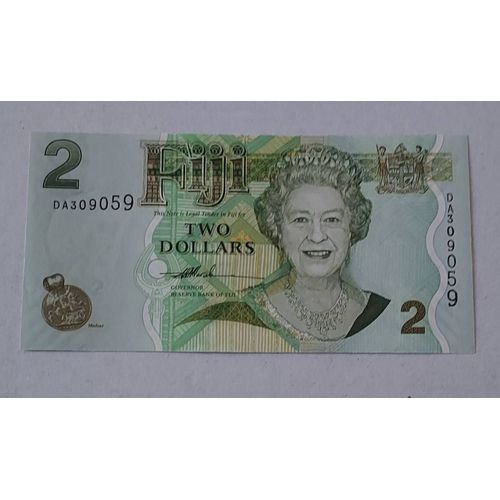 Fidjî 2 Dollars Nd (2007) Neuf/Unc 